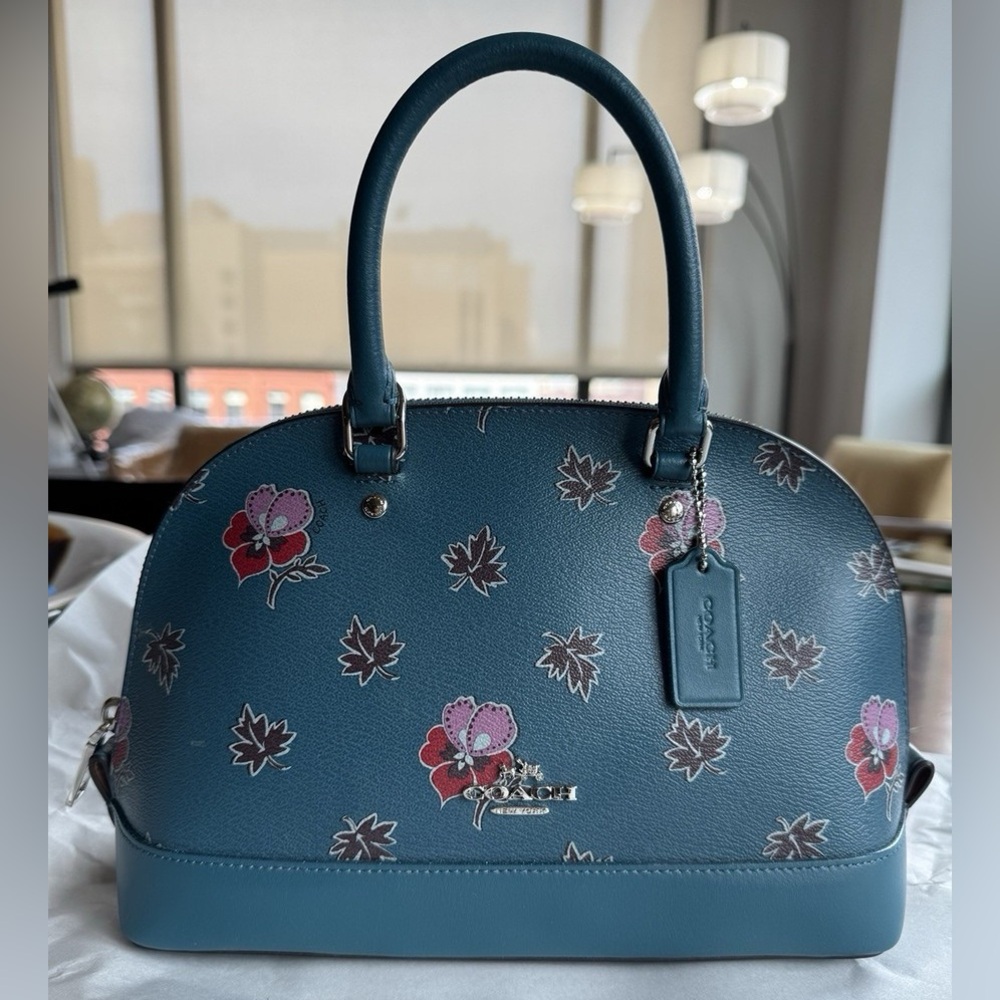 Coach Mini Sierra Satchel in the Wildflower Print